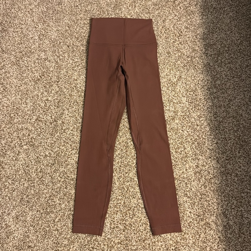 Lululemon Align High Rise Ribbed Pant 25"